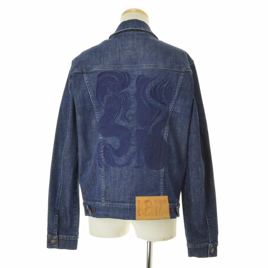 KENZO - 【KENZO】Stretch Denim Embroideredデニムジャケットの KENZO - 【KENZO】Stretch Denim Embroideredデニムジャケットの