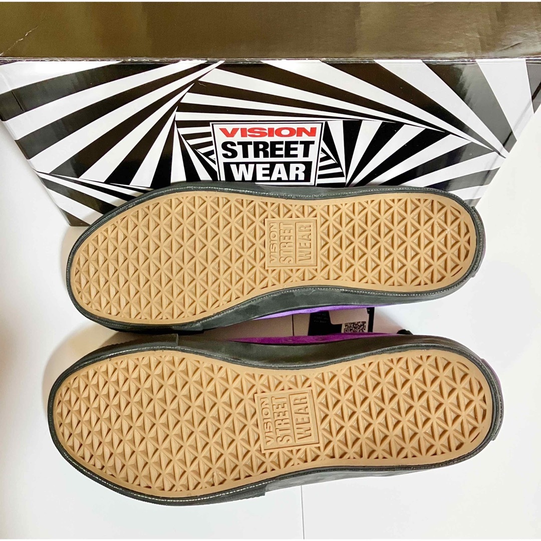 スニーカー　VISION スウェード　ロー　新品未使用　パープル　◉送料無料◉ メンズの靴/シューズ(スニーカー)の商品写真
