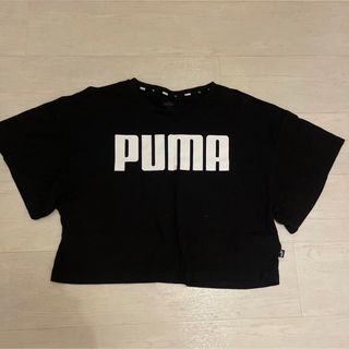 プーマ(PUMA)のme様専用‼️ プーマ　PUMA レディースTシャツ　M 黒　ブラック(Tシャツ(半袖/袖なし))