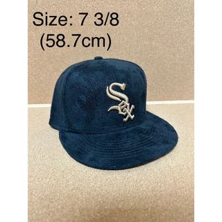 ニューエラー(NEW ERA)のニューエラ シカゴホワイトソックス スウェードレザー フィッティドキャップ(キャップ)