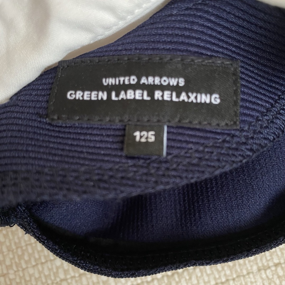 UNITED ARROWS green label relaxing(ユナイテッドアローズグリーンレーベルリラクシング)の【美品】グリーンレーベル　フォーマルワンピース　2way 卒園式　入学式　襟付き キッズ/ベビー/マタニティのキッズ服女の子用(90cm~)(ドレス/フォーマル)の商品写真