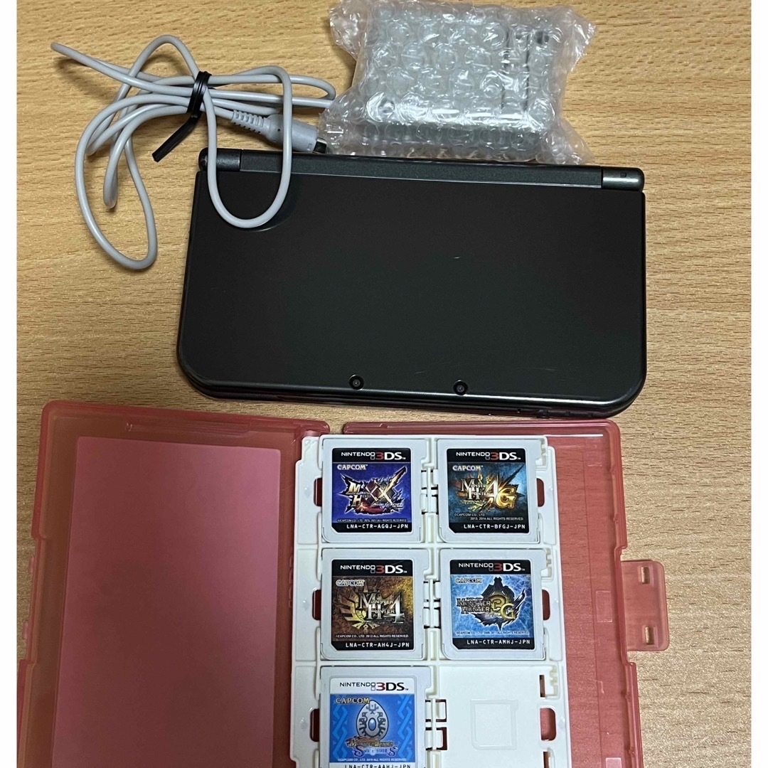 ニンテンドー3DS(ニンテンドー3DS)のNew Nintendo 3DS LL ソフトセット エンタメ/ホビーのゲームソフト/ゲーム機本体(携帯用ゲーム機本体)の商品写真