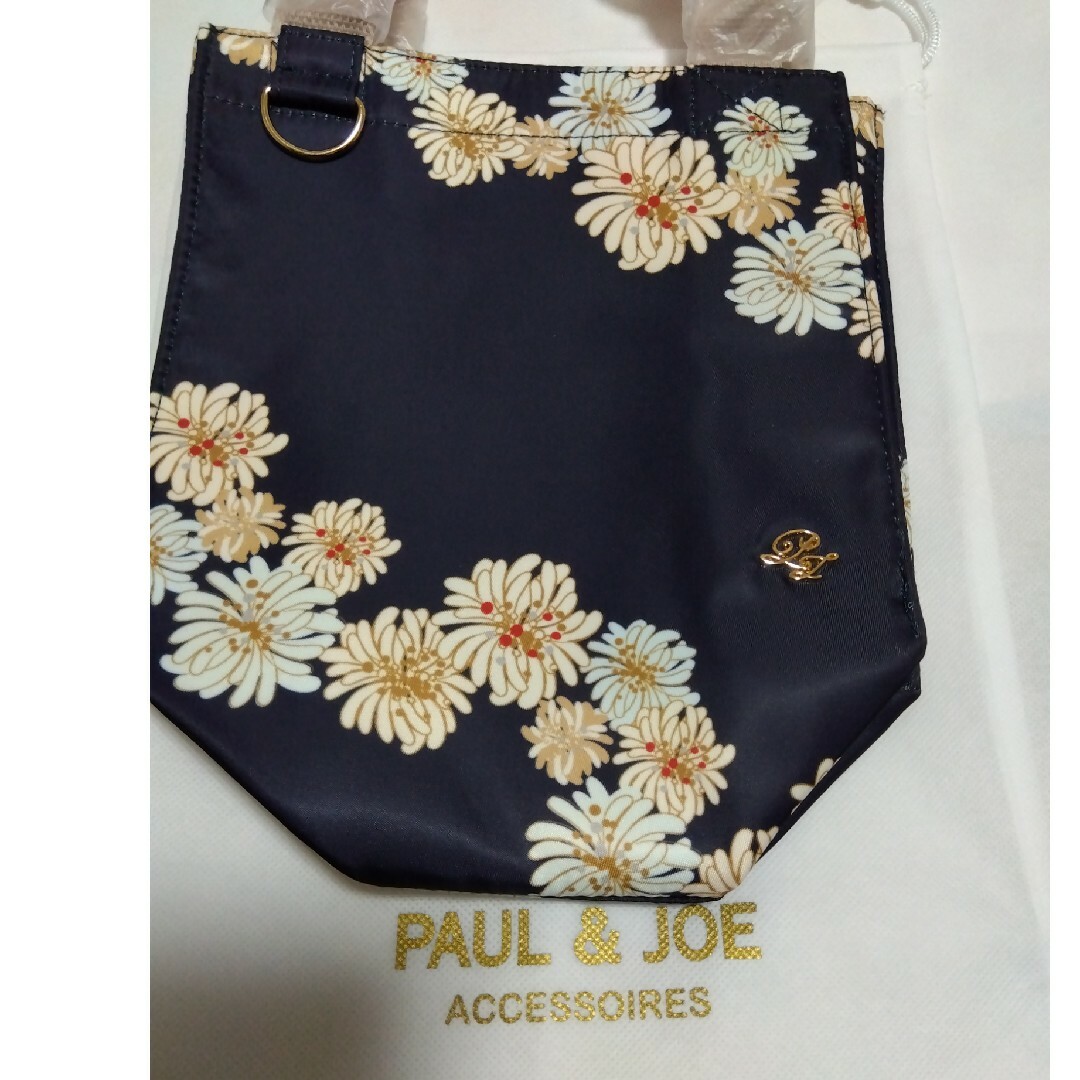 PAUL & JOE(ポールアンドジョー)のPAUL＆JOE　ランチトート　クリザンテーム　ネイビー レディースのバッグ(トートバッグ)の商品写真