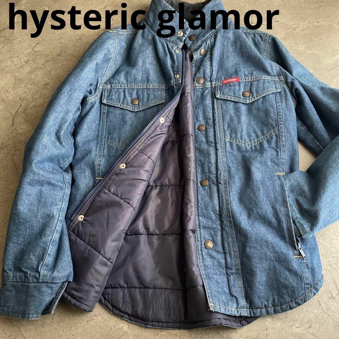 HYSTERIC GLAMOUR(ヒステリックグラマー)のヒステリックグラマー hysteric glamor デニム ジャケット メンズのジャケット/アウター(Gジャン/デニムジャケット)の商品写真