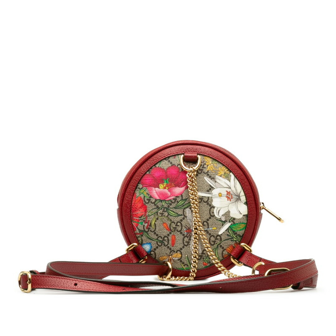 Gucci(グッチ)の美品 グッチ GGフローラ オフィディア シェリーライン ミニリュック バックパック 598661 PVC レディース GUCCI 【222-37757】 レディースのバッグ(リュック/バックパック)の商品写真