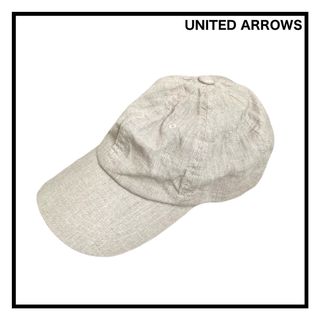 BEAUTY&YOUTH UNITED ARROWS - ユナイテッドアローズ　キャップ　帽子　レディース　ベージュ　麻　リネン100%