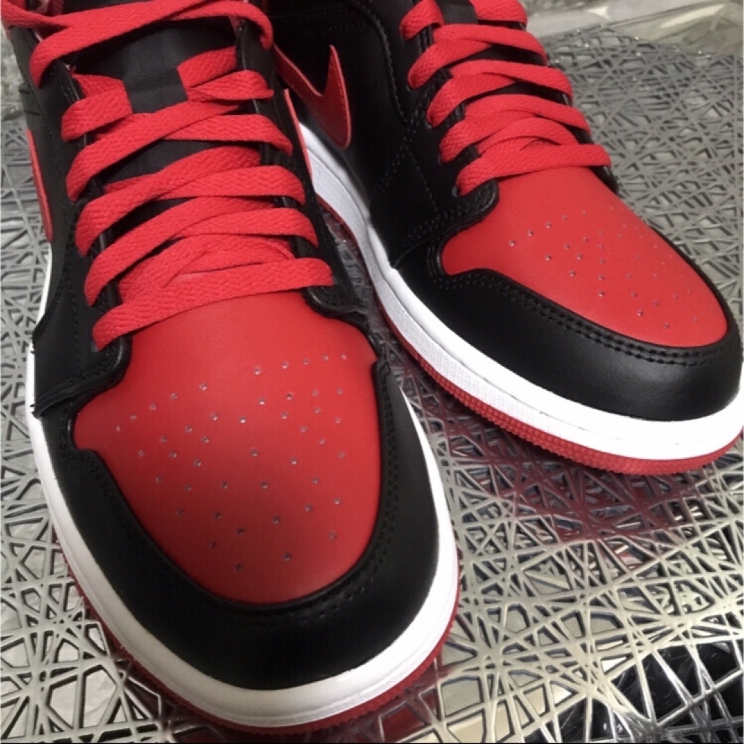 NIKE(ナイキ)のNIKE☆AIR JORDAN 1☆BRED☆26.5cm 新品黒タグ付き メンズの靴/シューズ(スニーカー)の商品写真