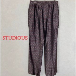 ステュディオス(STUDIOUS)の【美品】STUDIOUS ステュディオス ドローストリング ボトム 日本製(カジュアルパンツ)