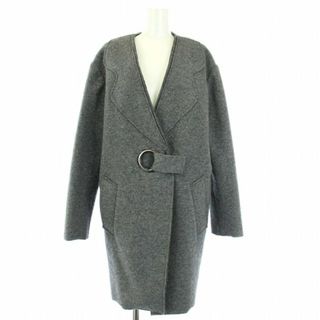 アルマーニエクスチェンジ(ARMANI EXCHANGE)のアルマーニエクスチェンジ Wool Coat ノーカラーコート P グレー(その他)