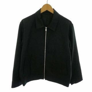 スティーブンアラン(steven alan)のSteven Alan ジャケット ブルゾン ジップアップ アウター S 黒(ブルゾン)