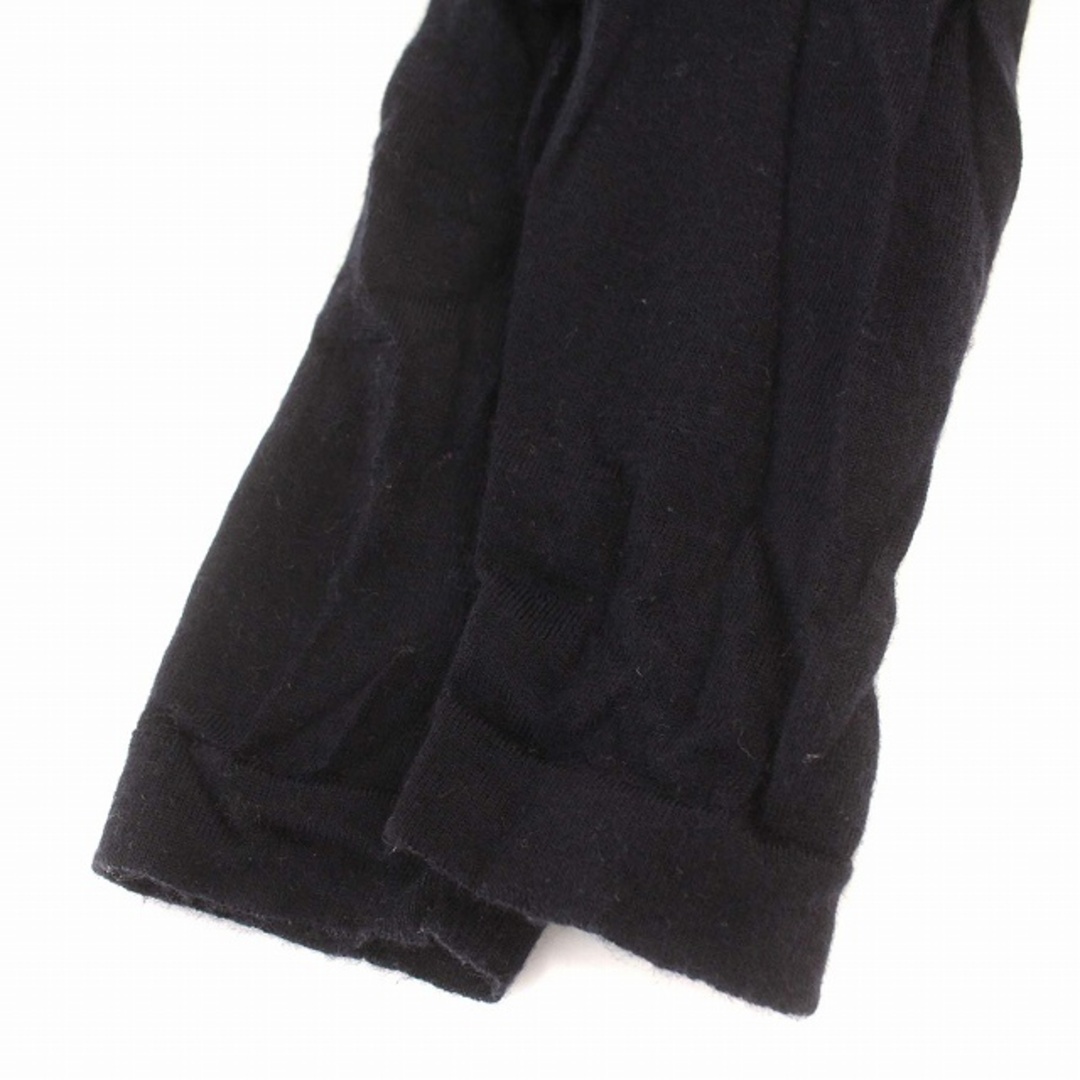 45R(フォーティファイブアール)の45R 45rpm ニット カットソー ウール 長袖 薄手 3 濃紺 ネイビー レディースのトップス(ニット/セーター)の商品写真