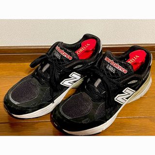 ニューバランス(New Balance)の【アメリカUSA製】ニューバランス　990 V3 ブラック　26.0cm(スニーカー)