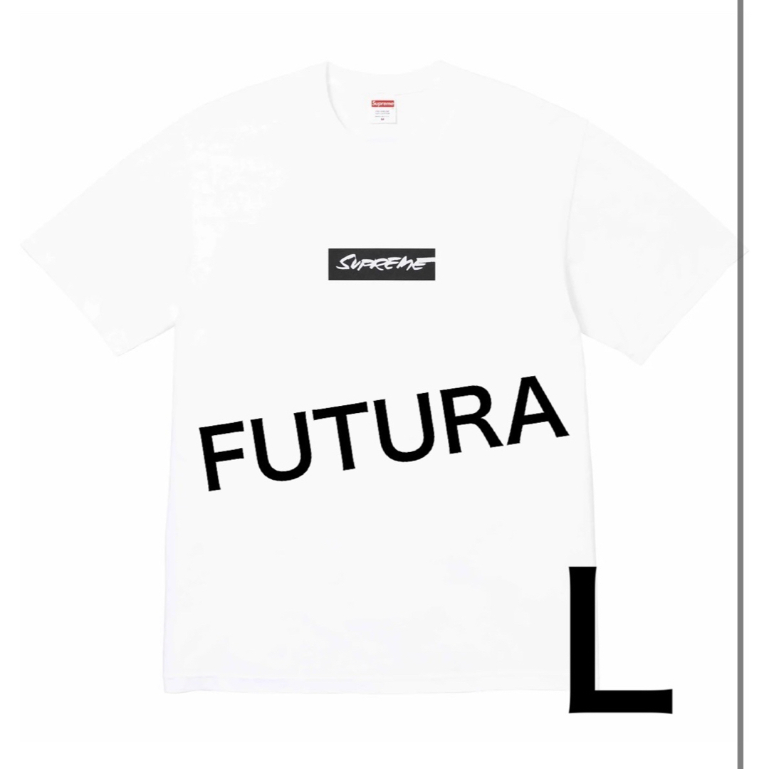 Supreme(シュプリーム)のシュプリーム　フューチュラ　ボックスロゴ　白　L メンズのトップス(Tシャツ/カットソー(半袖/袖なし))の商品写真