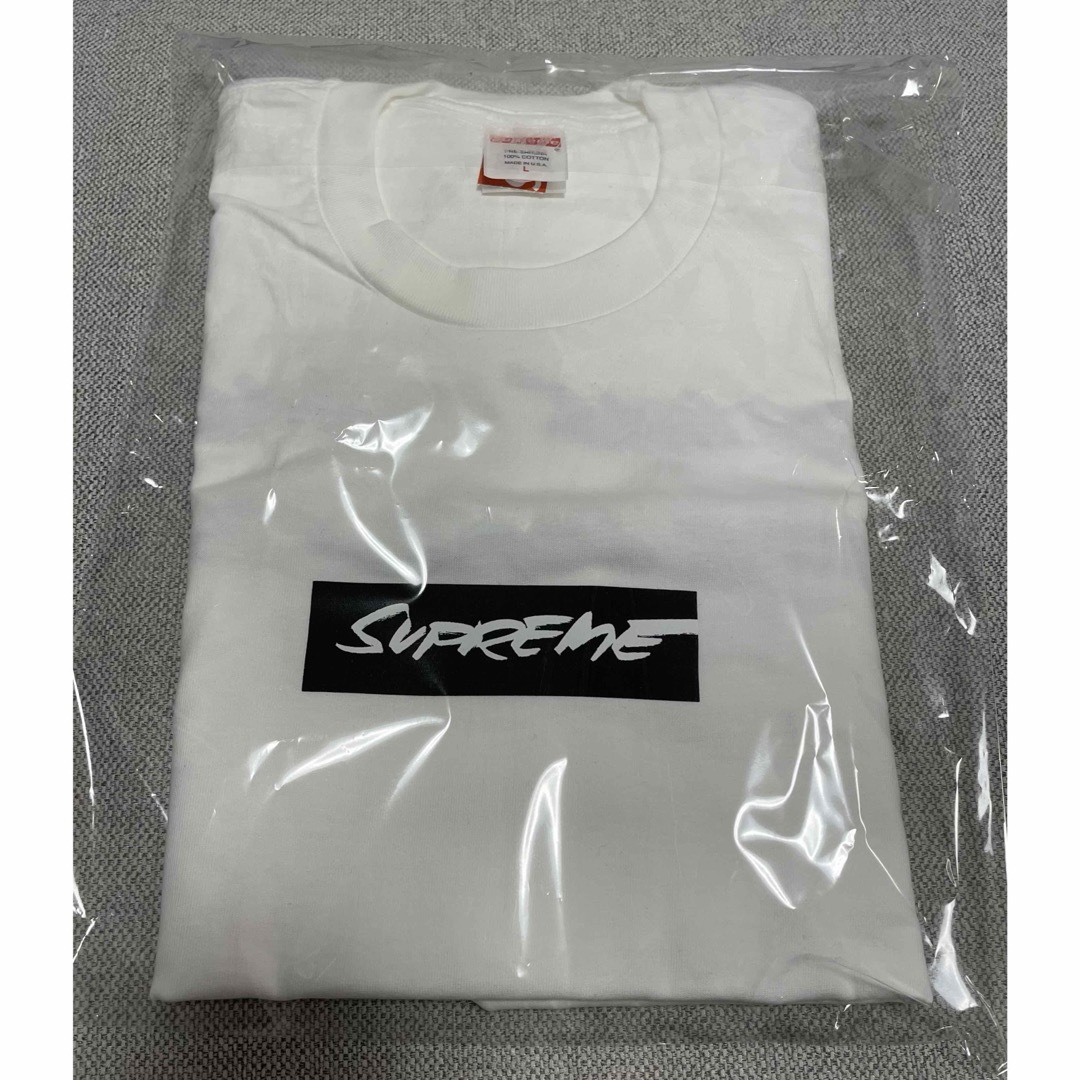 Supreme(シュプリーム)のシュプリーム　フューチュラ　ボックスロゴ　白　L メンズのトップス(Tシャツ/カットソー(半袖/袖なし))の商品写真