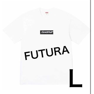 シュプリーム(Supreme)のシュプリーム　フューチュラ　ボックスロゴ　白　L(Tシャツ/カットソー(半袖/袖なし))