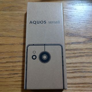 シャープ(SHARP)の未開封新品「AQUOS sense8 SH-M26 ペールグリーン」(スマートフォン本体)