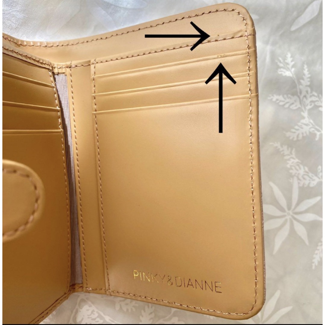 Pinky&Dianne(ピンキーアンドダイアン)の【新品】Pinky&Dianne  インフィニティ 二つ折財布 ピンク　財布 レディースのファッション小物(財布)の商品写真