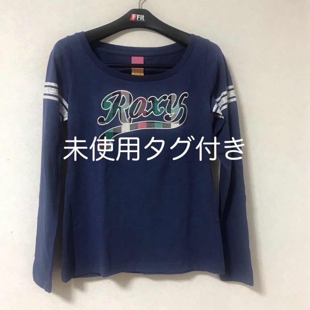 Roxy(ロキシー)の未使用タグ付き　Roxy ロキシー　レディース　Mサイズ レディースのトップス(Tシャツ(長袖/七分))の商品写真