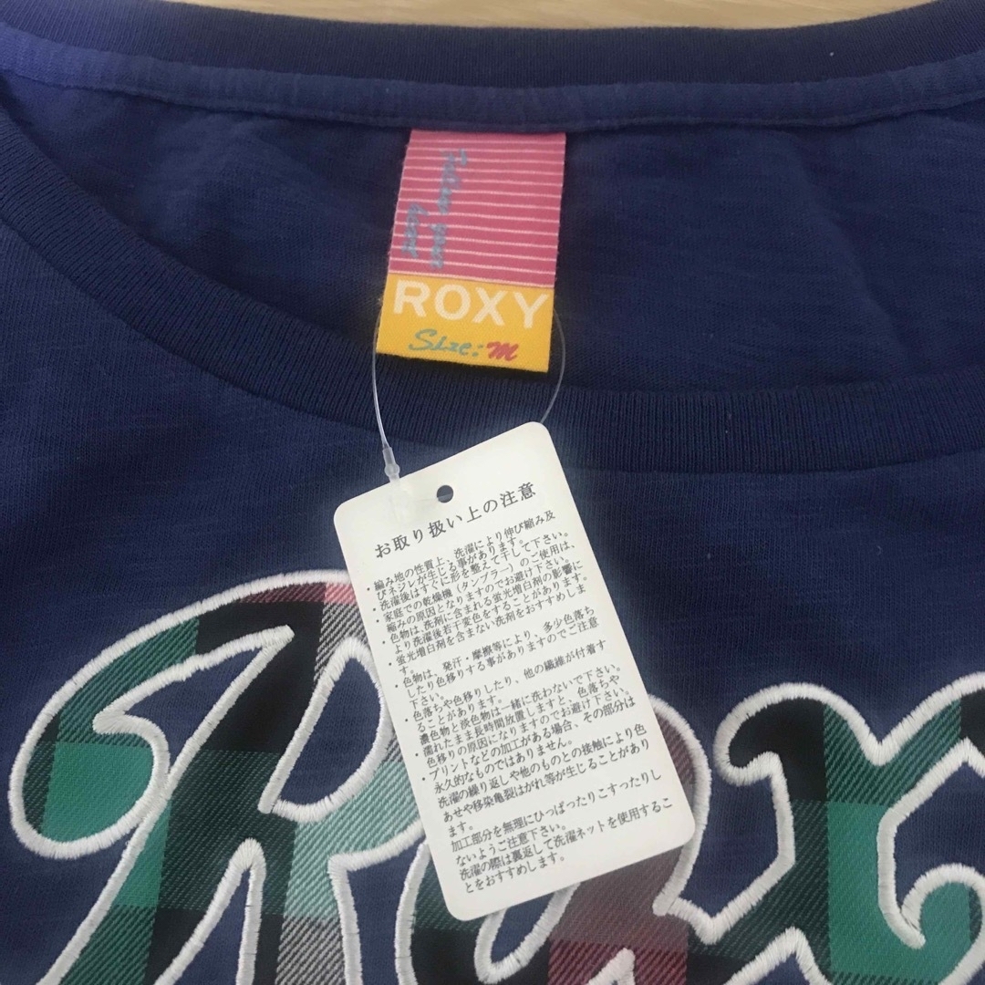 Roxy(ロキシー)の未使用タグ付き　Roxy ロキシー　レディース　Mサイズ レディースのトップス(Tシャツ(長袖/七分))の商品写真