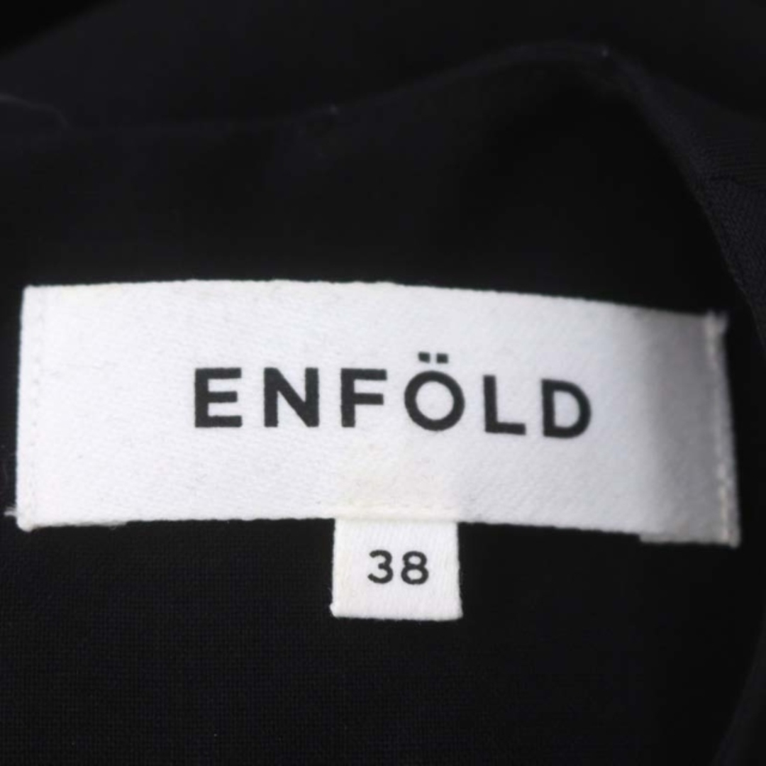 ENFOLD(エンフォルド)のエンフォルド ハイカウントトロドレープポケットBOXドレス ワンピース レディースのワンピース(ロングワンピース/マキシワンピース)の商品写真