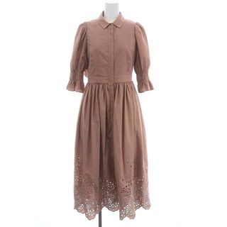 アザー(other)のハーリップトゥ Back Lace Midi Shirt Dress ワンピース(ロングワンピース/マキシワンピース)