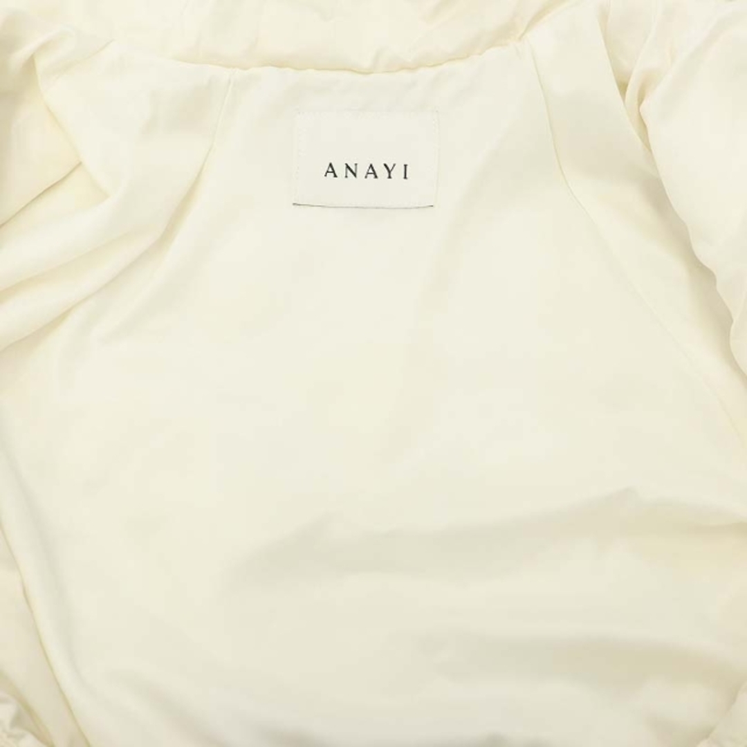 ANAYI(アナイ)のアナイ 22AW キルティングフードダウンポンチョジャケット 中綿 レディースのジャケット/アウター(ポンチョ)の商品写真