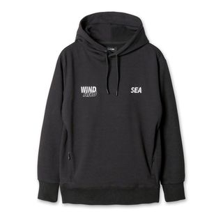 ウィンダンシー(WIND AND SEA)のWIND AND SEA WDS-ES TECH FLEECE HOODIE 黒(パーカー)