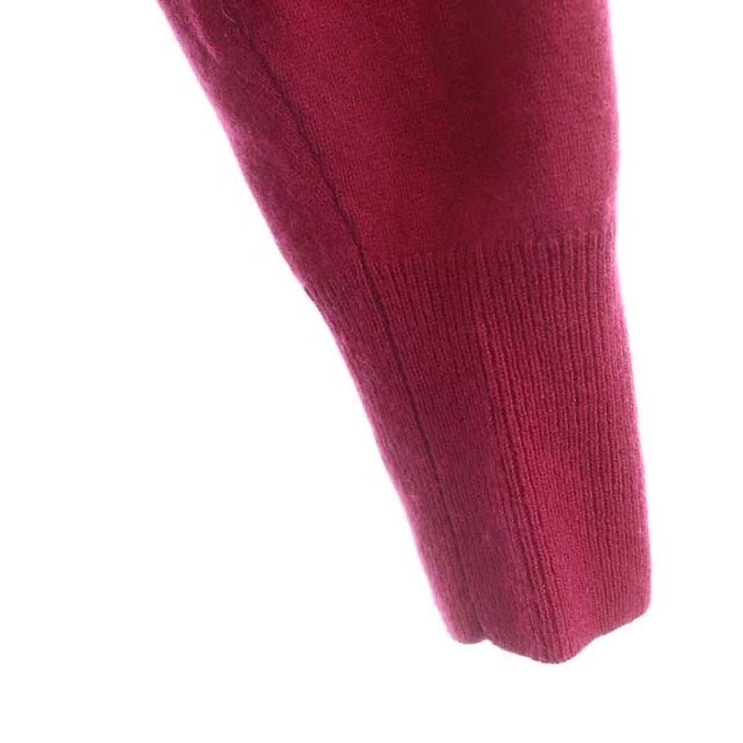 ICB(アイシービー)のアイシービー ハイネックニット セーター 長袖 プルオーバー ウール S 赤 レディースのトップス(ニット/セーター)の商品写真