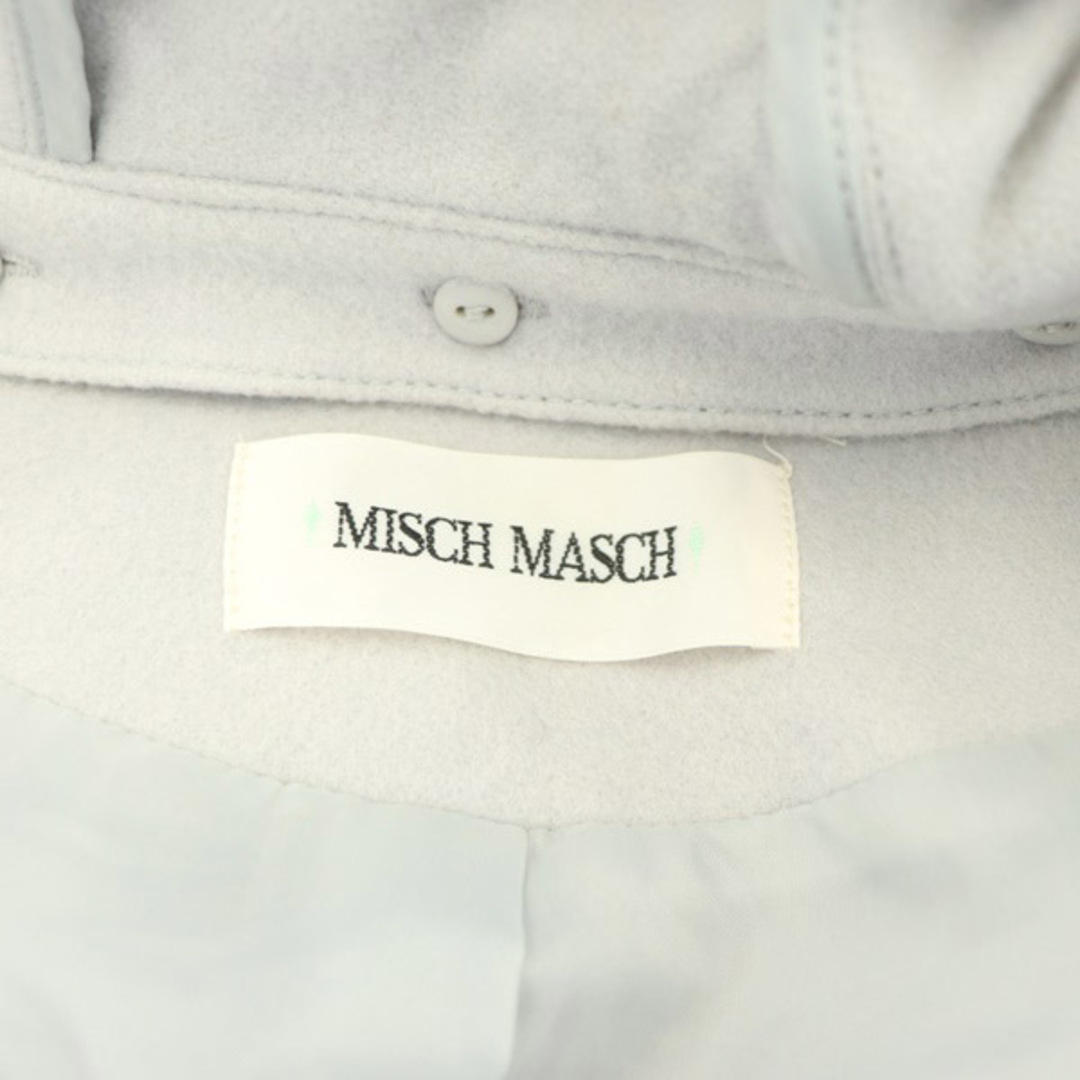 MISCH MASCH(ミッシュマッシュ)のミッシュマッシュ ロングコート ジップアップ フード フェイクファー M レディースのジャケット/アウター(その他)の商品写真