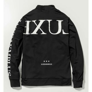 AKM - 【LUXEAKMPLUS】 ビッグバックロゴ ストレッチ モックネック長袖シャツ