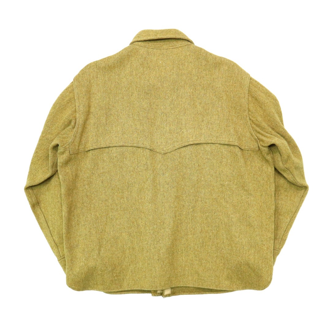 WOOLRICH(ウールリッチ)の70s ビンテージ ウールリッチ ウール スエード レザー シャツ ジャケット メンズのトップス(シャツ)の商品写真