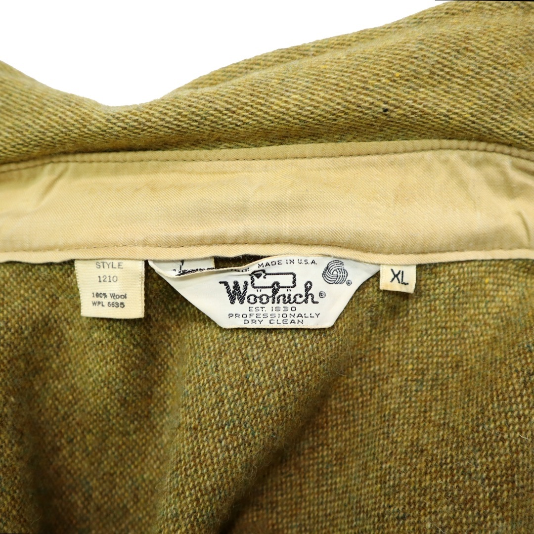 WOOLRICH(ウールリッチ)の70s ビンテージ ウールリッチ ウール スエード レザー シャツ ジャケット メンズのトップス(シャツ)の商品写真