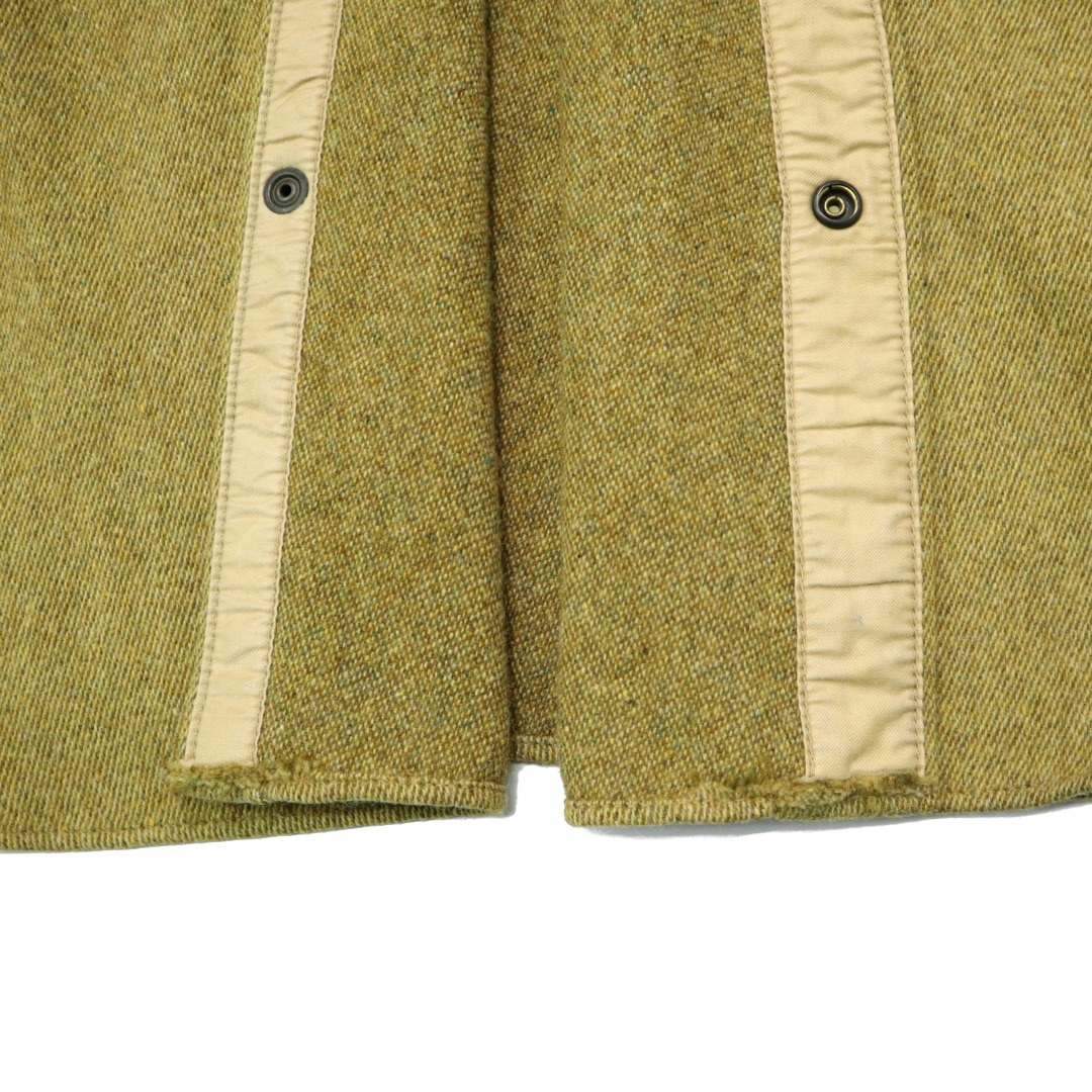 WOOLRICH(ウールリッチ)の70s ビンテージ ウールリッチ ウール スエード レザー シャツ ジャケット メンズのトップス(シャツ)の商品写真