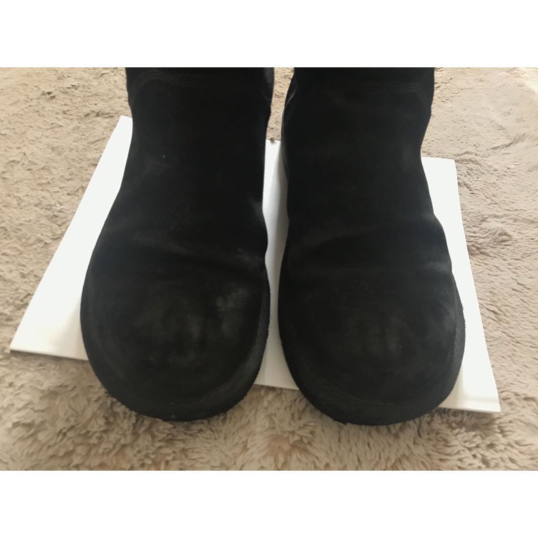 UGG AUSTRALIA(アグオーストラリア)の正規品　UGG アグ　ローズリン　サイドジッパー　ムートンブーツ  ブラック レディースの靴/シューズ(ブーツ)の商品写真