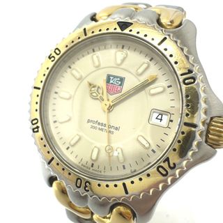 タグホイヤー(TAG Heuer)のタグホイヤー TAG HEUER WG1221 プロフェッショナル クォーツ デイト 腕時計 SS/GP シルバー(腕時計(アナログ))