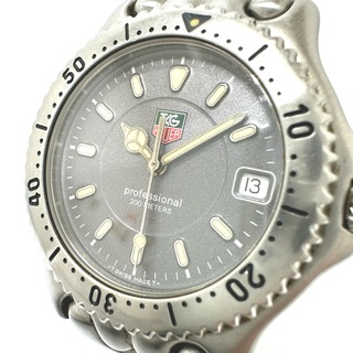 タグホイヤー(TAG Heuer)のタグホイヤー TAG HEUER セルシリーズ 200M WG1113 プロフェッショナル クォーツ デイト 腕時計 SS シルバー(腕時計(アナログ))