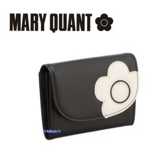 マリークワント(MARY QUANT)のマリークワント カードケース 黒 ブラック 名刺入れ(名刺入れ/定期入れ)