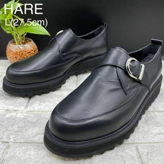 ハレ(HARE)の★新品 HARE ハレ シングルモンク シャークソール プラットフォーム 黒 L(ドレス/ビジネス)