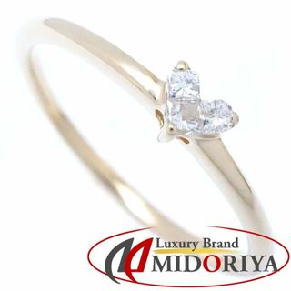 スタージュエリー(STAR JEWELRY)のSTAR JEWELRY スタージュエリー ミステリアスハート リング 指輪 ダイヤモンド0.05ct 11号 2ZR1239 K18YG イエローゴールド /291251【中古】【BJ】(リング(指輪))