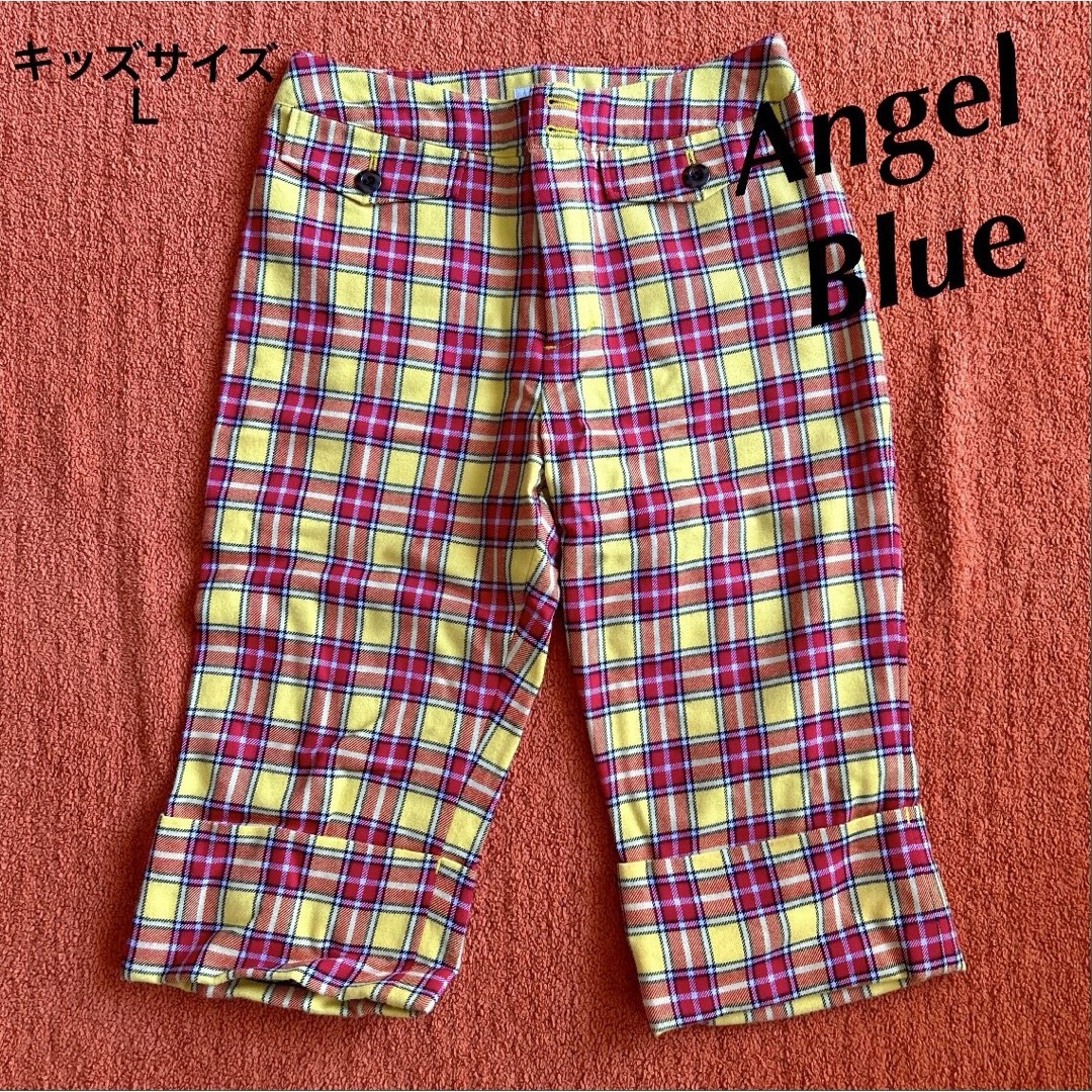 angelblue(エンジェルブルー)の美品　エンジェルブルー　パンツ　チェック キッズ/ベビー/マタニティのキッズ服女の子用(90cm~)(パンツ/スパッツ)の商品写真