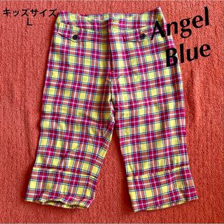 エンジェルブルー(angelblue)の美品　エンジェルブルー　パンツ　チェック(パンツ/スパッツ)