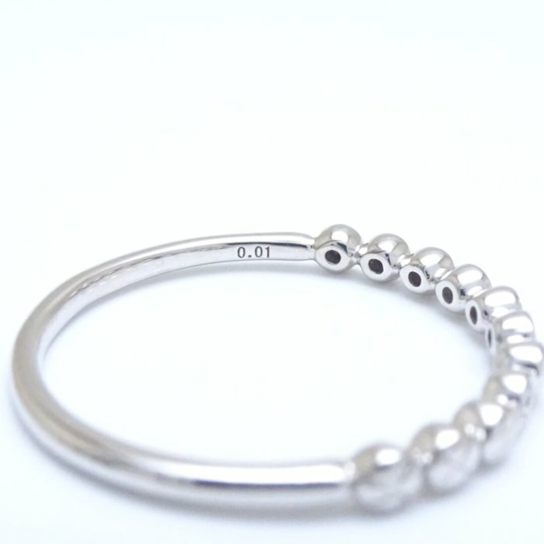 STAR JEWELRY(スタージュエリー)のSTAR JEWELRY スタージュエリー ダイヤモンド リング 指輪 2JR7032 10号 ダイヤモンド0.01ct K10WG ホワイトゴールド /291253【中古】【BJ】 レディースのアクセサリー(リング(指輪))の商品写真