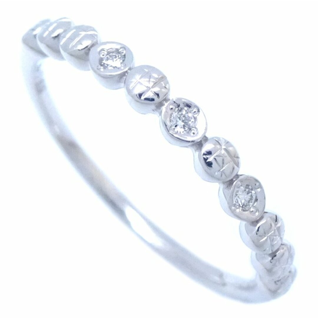 STAR JEWELRY(スタージュエリー)のSTAR JEWELRY スタージュエリー ダイヤモンド リング 指輪 2JR7032 10号 ダイヤモンド0.01ct K10WG ホワイトゴールド /291253【中古】【BJ】 レディースのアクセサリー(リング(指輪))の商品写真