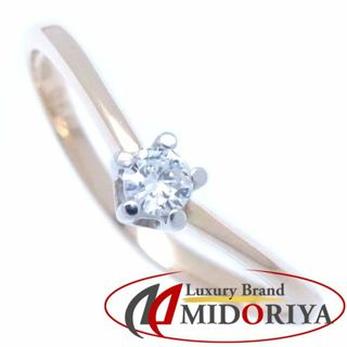 スタージュエリー(STAR JEWELRY)のSTAR JEWELRY スタージュエリー ダイヤモンド リング 指輪 10.5号 一粒ダイヤモンド0.066ct K18YG イエローゴールドxPt900プラチナ /291257【中古】【BJ】(リング(指輪))