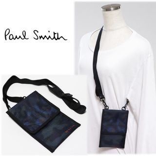 ポールスミス(Paul Smith)の《PSポールスミス》箱付新品 ヒートマップカモ柄 ネックポーチ サコッシュ(ショルダーバッグ)