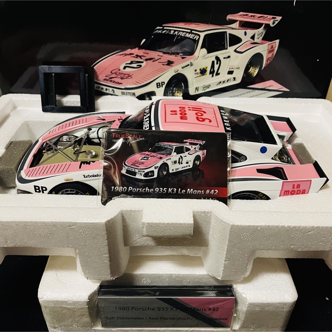 Porsche(ポルシェ)のカスタム品 1/18 TSM ポルシェ 935 K3 伊太利屋 生沢徹 1980 エンタメ/ホビーのおもちゃ/ぬいぐるみ(ミニカー)の商品写真