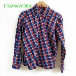 フレームワーク(FRAMeWORK)の【FRAMeWORK】ハンサム＆モードな雰囲気のカシュクールシャツ(シャツ/ブラウス(長袖/七分))