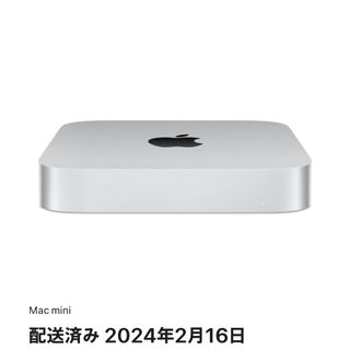 マック(Mac (Apple))のMac mini M2チップ 256GB MMFJ3J/A [シルバー] (デスクトップ型PC)