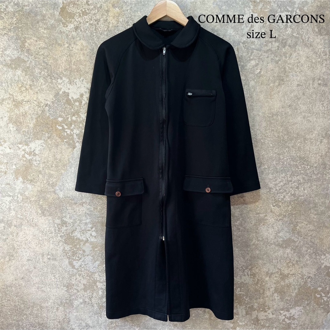 COMME des GARCONS COMME des GARCONS(コムデギャルソンコムデギャルソン)のCOMME des GARCONS コムコム ジャージ素材 ワンピース レディースのワンピース(ひざ丈ワンピース)の商品写真