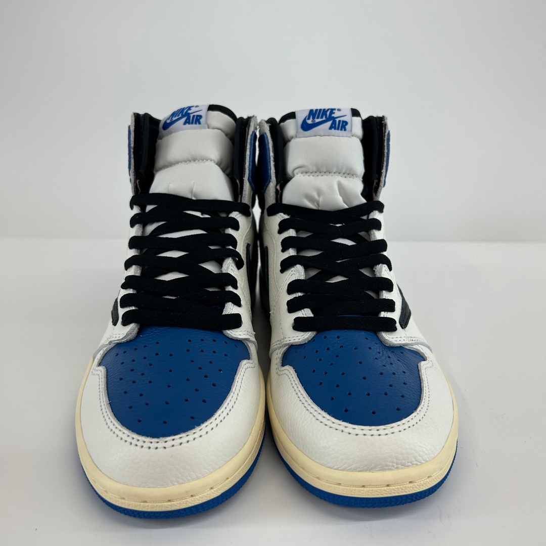 NIKE(ナイキ)の【Travis Scott × Fragment × Nike Air Jordan 1 Retro High OG SP Military Blue 27.5cm 正規品】 メンズの靴/シューズ(スニーカー)の商品写真